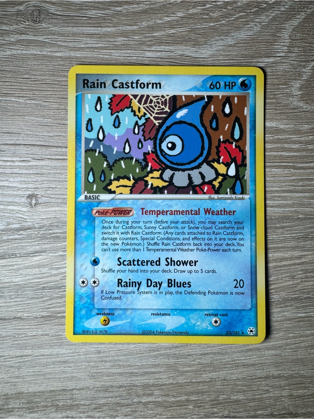 Rain Castform #23/Pokemon Hidden Legends